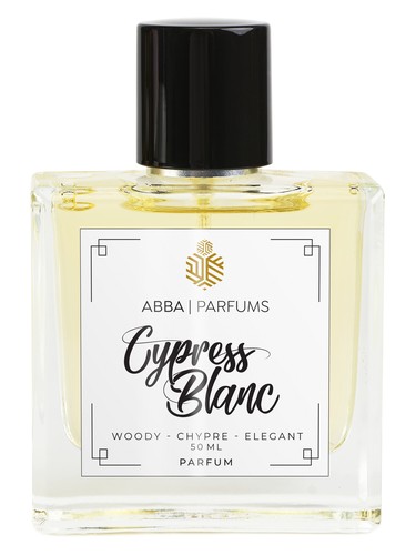 Frasco de Cypress Blanc, de ABBA Parfums