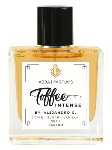 Frasco de Toffee Intense, de ABBA Parfums