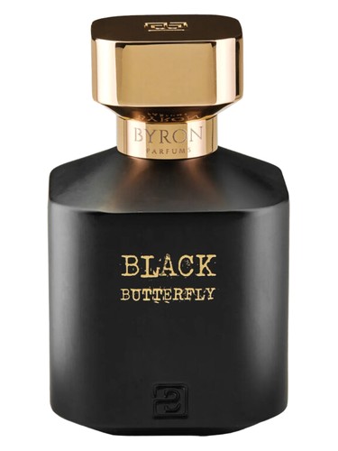 Frasco de Black Butterfly, de Byron Parfums
