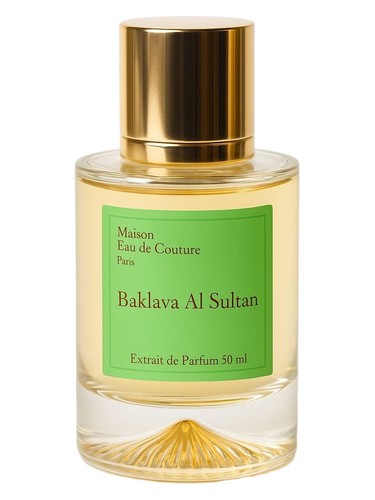 Frasco de Baklava Al Sultan — Maison Eau de Couture