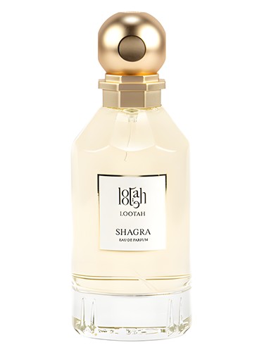 Frasco de Shagra, de Lootah Perfumes