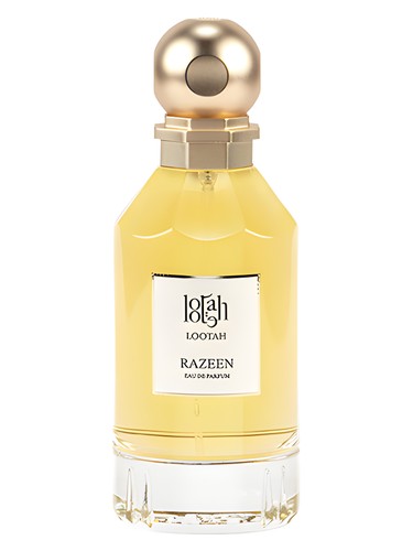 Frasco de Razeen, de Lootah Perfumes