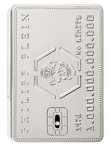 Frasco de No Limit$ Platinum, de Philipp Plein Parfums