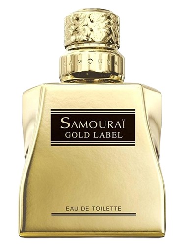 Frasco de Gold Label, de Samouraï