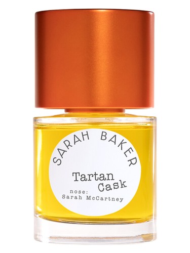 Frasco de Tartan Cask, de Sarah Baker Perfumes