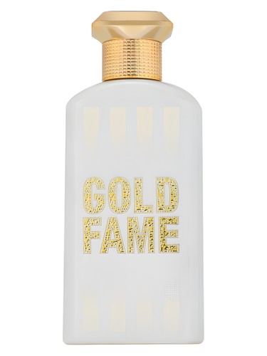 Frasco de Gold Fame, de Fragrance World