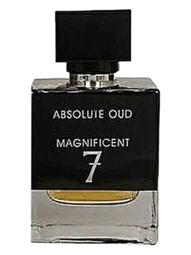 Frasco de Absolute Oud Magnificent 7, de Fragrance World