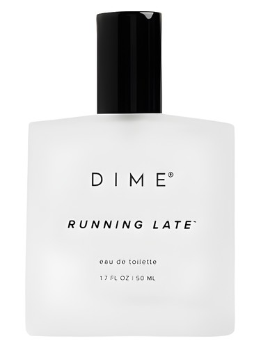 Frasco de Running Late, de DIME Beauty