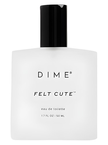 Frasco de Felt Cute, de DIME Beauty