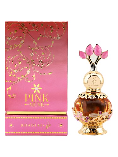 Frasco de Pink Musk, de Khadlaj Perfumes