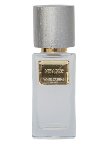 Frasco de White Castitas Hair Mist, de Memoize London