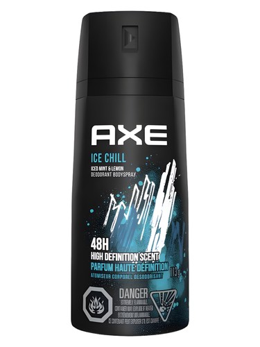 Frasco de Ice Chill, de AXE