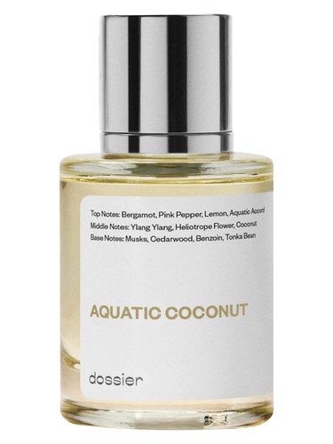 Frasco de Aquatic Coconut, de Dossier