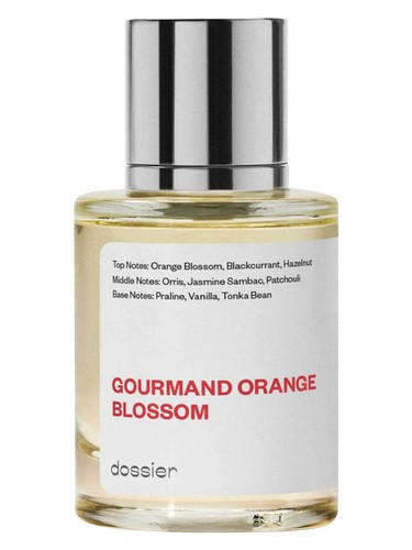 Frasco de Gourmand Orange Blossom, de Dossier