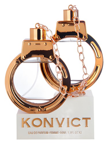Frasco de Konvict Femme, de Akon