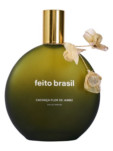 Frasco de Cachaça Flor de Jambu, de Feito Brasil