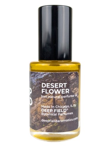 Frasco de Desert Flower, de Deep Field Perfumes