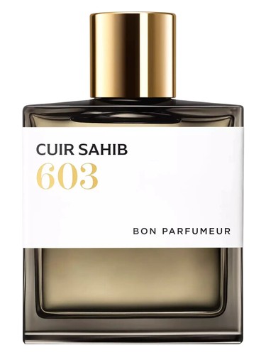 Frasco de 603 Cuir Sahib, de Bon Parfumeur