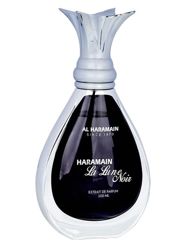 Frasco de La Lune Noir, de Al Haramain Perfumes