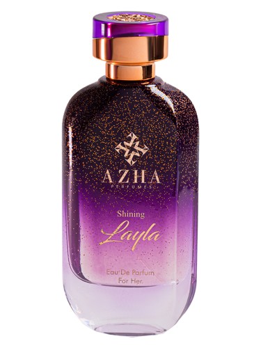 Frasco de Shining Layla, de Azha Perfumes